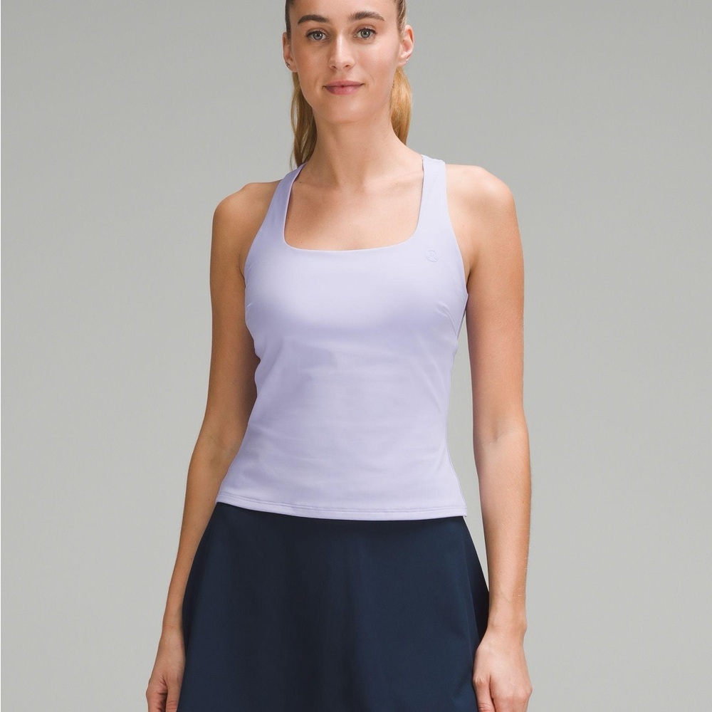 Lululemon lightweight tennis tank top lilac smoke